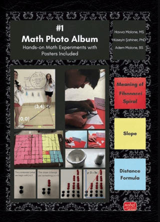 #1 Math Photo Album Hands-on Math Experiments with Posters Included Ha