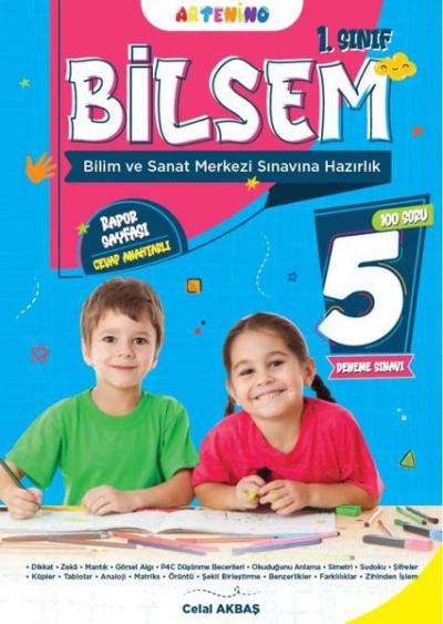 1. Sınıf 2025 Bilsem Sınavına Hazırlık 5'li Deneme Sınavı Celal Akbaş