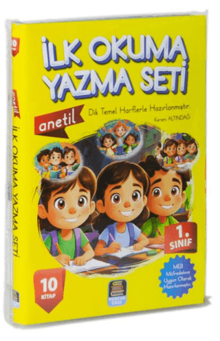 1. Sınıf Anetil İlk Okuma Yazma Seti - 10 Kitap Takım Kerem Altındağ