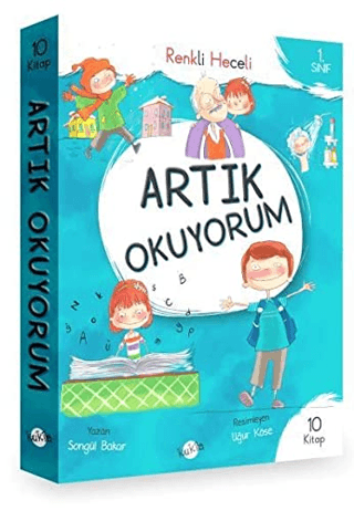 1. Sınıf - Artık Okuyorum 10 Kitap (Renkli Heceli) Kolektif