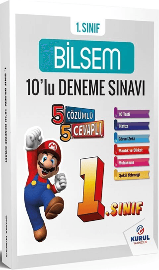 1. Sınıf Bilsem 10 lu Deneme Sınavı Kolektif