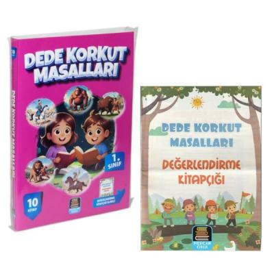 1. Sınıf Dede Korkut Masalları Seti - 10 Kitap Takım Değerlendirme Kit