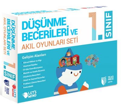 1.Sınıf Düşünme Becerileri ve Akıl Oyunları Seti Kolektif