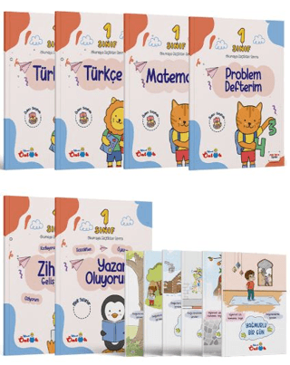 1. Sınıf Etkinlik Seti İkinci Dönem (12 Kitap) Kolektif