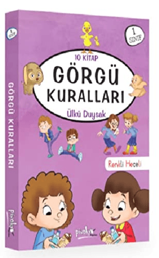 1. Sınıf Görgü Kuralları Serisi (10 Kitap Takım) Ülkü Duysak