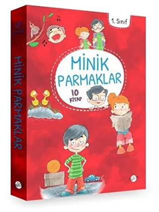 1. Sınıf - Minik Parmaklar 10 Kitap (Düz Yazı) Kolektif