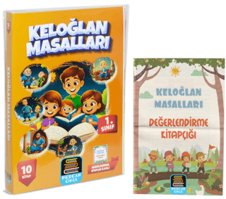 1. Sınıf Keloğlan Masalları Okuma Seti - 10 Kitap Takım - Değendirme K