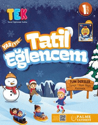 1. Sınıf Tek Yarı Yıl Tatil Eğlencem Kolektif