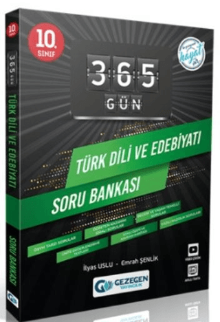 10. Sınıf 365 Gün Türk Dili ve Edebiyatı Soru Bankası İlyas Uslu