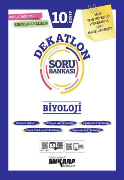 10. Sınıf Biyoloji Dekatlon Soru Bankası Kolektif