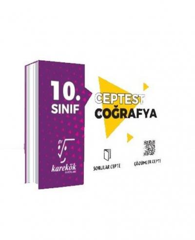 10.Sınıf Ceptest Coğrafya Kolektif