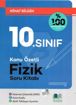 10. Sınıf Fizik Konu Özetli Soru Kitabı Nihat Bilgin