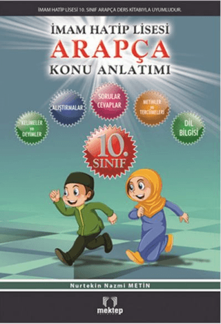 10. Sınıf İmam Hatip Lisesi Arapça Konu Anlatımlı Nurtekin Nazmi Metin