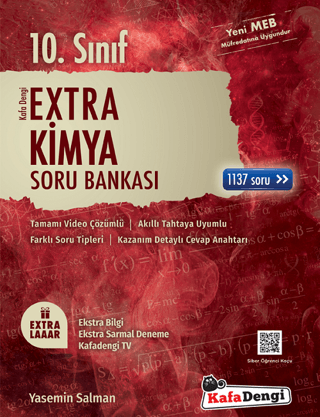 10.Sınıf Extra Kimya Soru Bankası Kolektif