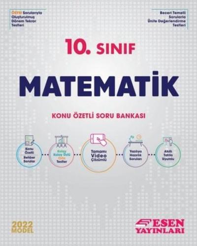 10.Sınıf Matematik Konu Özetli Soru Bankası Kolektif