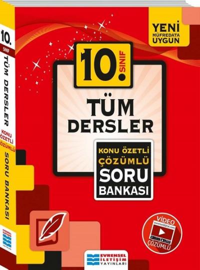 10. Sınıf Tüm Dersler Konu Özetli Çözümlü Soru Bankası Kolektif