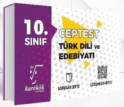 10.Sınıf Türk Dili ve Edebiyatı Cep Test Kolektif