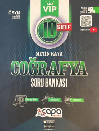 10. Sınıf VIP Coğrafya Soru Bankası Kolektif