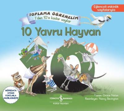 10 Yavru Hayvan - Toplama Öğrenelim - 1'den 10'a Kadar Sayılar Grace N