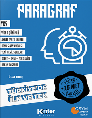 Paragraf-15 Net Garantili-Türkiye'de İlk ve Tek Ümit Kılıç