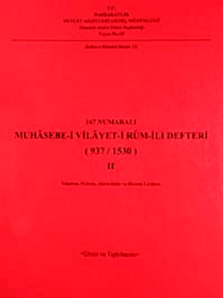 167 Numaralı Muhasebe-i Vilayet-i Rum-ili Defteri (937/1530) - 2 Kolek