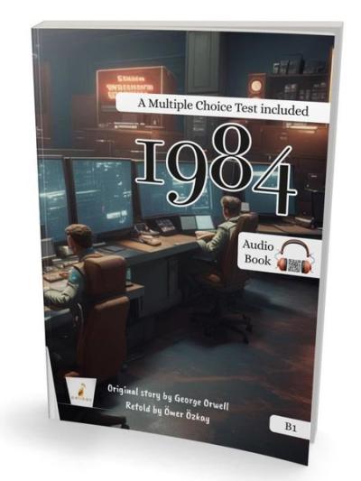 1984 B1 (İngilizce) A Multiple Choice Test Included - Audio Book Ömer 