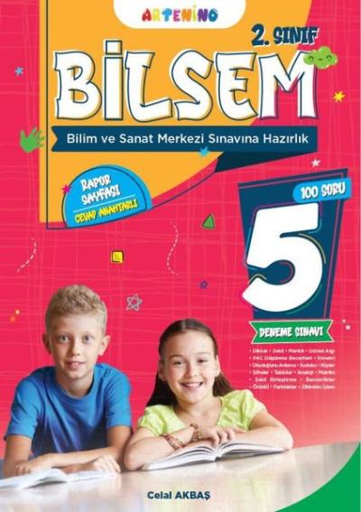 2. Sınıf 2025 Bilsem Sınavına Hazırlık 5'li Deneme Sınavı Celal Akbaş