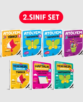 2. Sınıf Atölyem Seti (7 Kitap) Kolektif