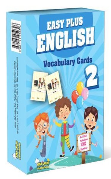 2. Sınıf Easy Plus English Kelime Kartları Kolektif