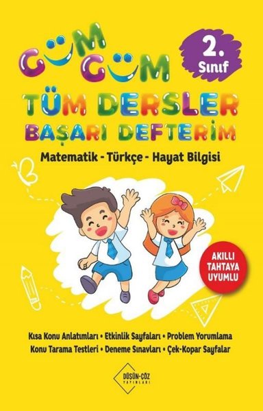 2. Sınıf Güm Güm Tüm Dersler Başarı Defterim - Matematik - Türkçe - Ha