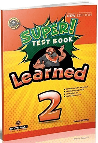 2. Sınıf Learned English Super Test Book Erkan Baytar