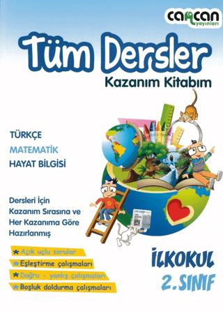 2. Sınıf Tüm Dersler Kazanım Kitabım Kolektif