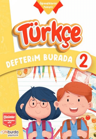 2. Sınıf Türkçe Defterim Burada Kolektif