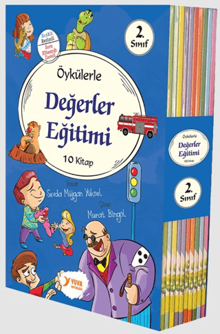 2. Sınıflar İçin Öykülerle Değerler Eğitimi Seti (10 Kitap Takım) Kole