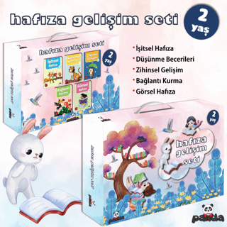 2 Yaş Hafıza Gelişim Seti - 5 Kitap Takım Afife Çoruk