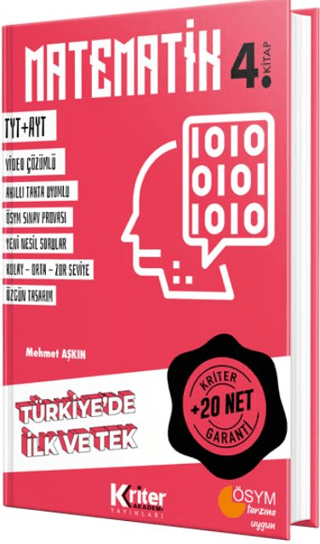 Matematik 4-10 Net Garantili-Türkiye'de İlk ve Tek Mehmet Aşkın