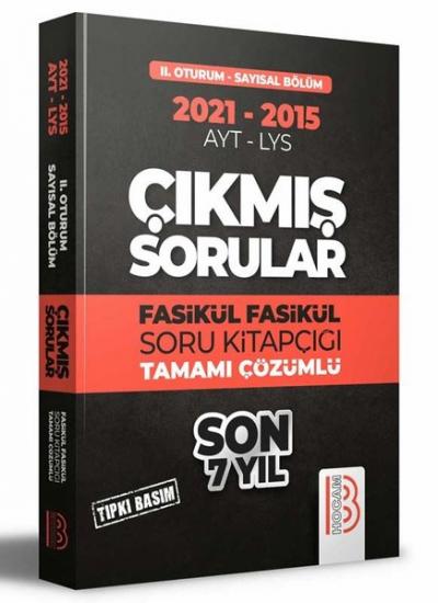 2015-2021 YKS 2. Oturum Sayısal Bölüm Son 7 Yıl Tıpkı Basım Fasikül Fa