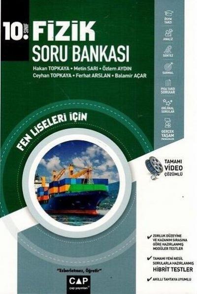 2020 10.Sınıf Fen Lisesi Fizik Soru Bankası Kolektif