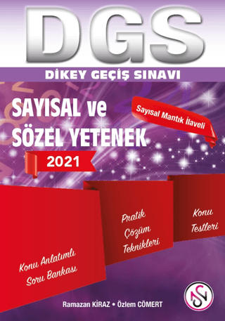 2021 DGS Sayısal ve Sözel Yetenek Konu Anlatımlı Soru Bankası Ramazan 