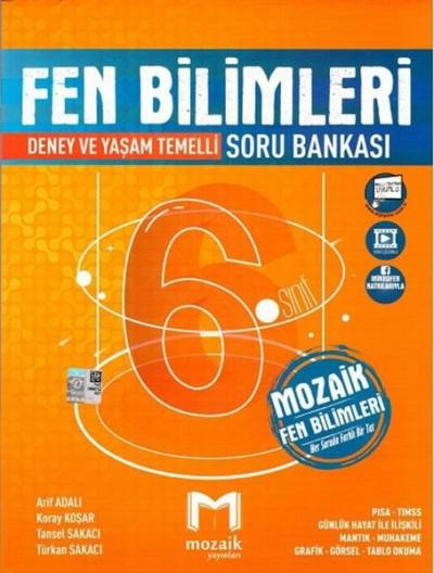 2022 6.Sınıf Fen Bilimleri Soru Bankası Kolektif