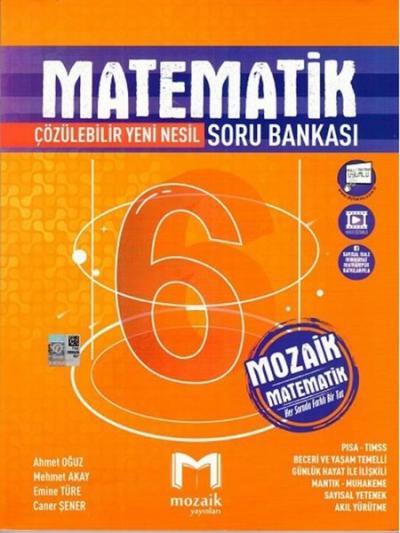 2022 6.Sınıf Matematik Soru Bankası Kolektif