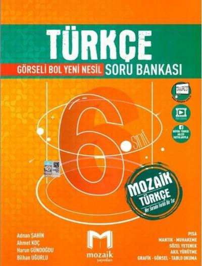 2022 6.Sınıf Türkçe Soru Bankası Kolektif