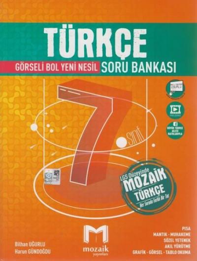 2022 7.Sınıf Türkçe Soru Bankası Kolektif