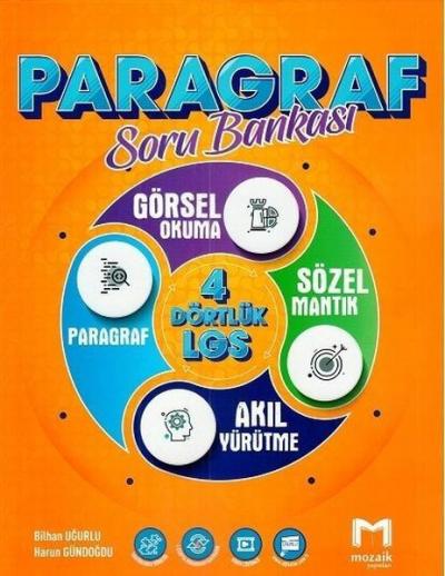 2022 8.Sınıf LGS Paragraf Mozaik Soru Bankası Kolektif