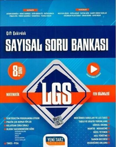 2022 8.Sınıf LGS Sayısal Soru Bankası Kolektif