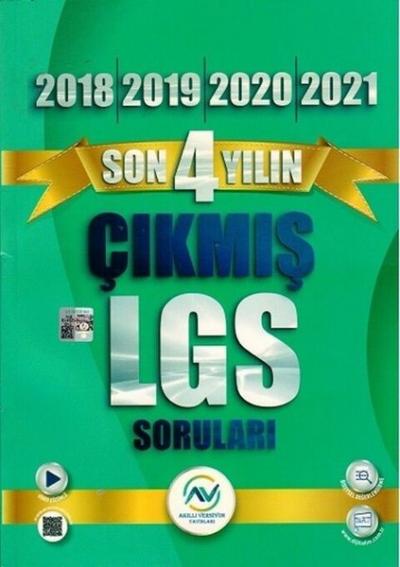 2022 8.Sınıf LGS Son 3 Yılın Çıkmış Sorular Kolektif