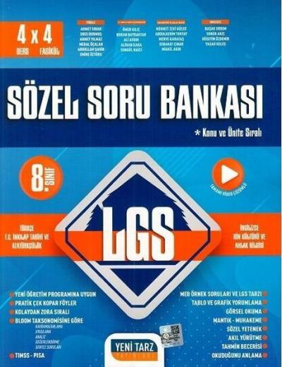 2022 8.Sınıf LGS Sözel Soru Bankası Kolektif