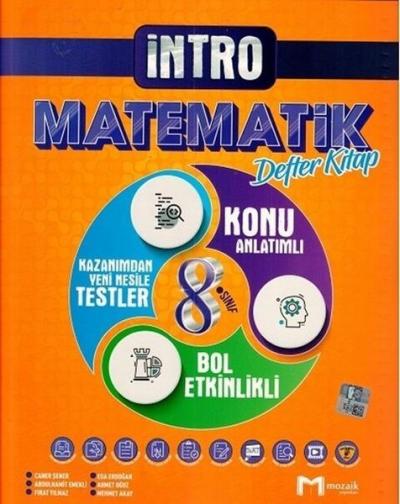 2022 8.Sınıf Matematik Mozaik Defter Kolektif