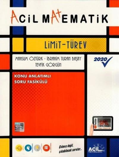 2022 Acil Matematik Limit Türev Kolektif