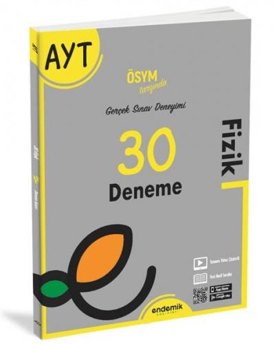 2022 AYT 30 lu Fizik Deneme Sınavı Kolektif